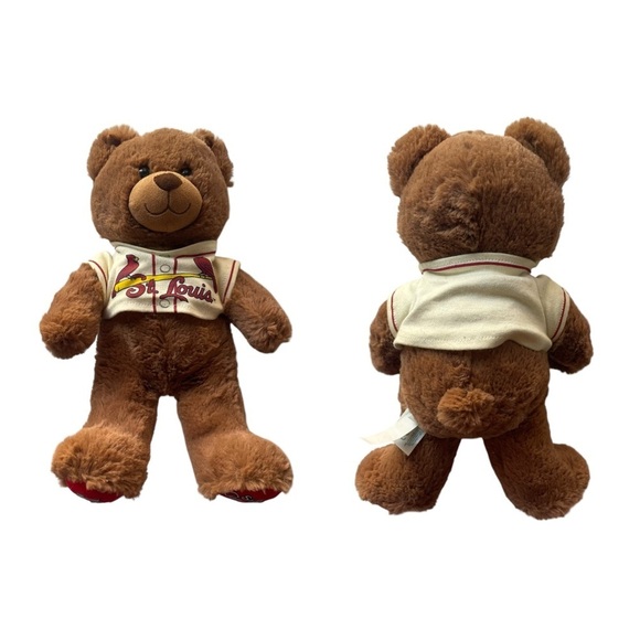Build a Bear 2015 St Louis Cardinals SGA Teddy Bear Brown BAB Limited Edition - Picture 11 of 11